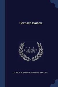 Cover image for Bernard Barton