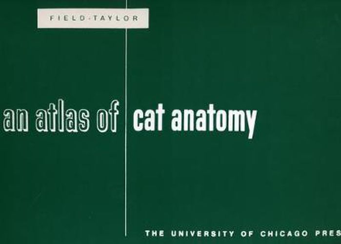 Cover image for An Atlas of Cat Anatomy