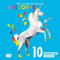 Cover image for My Sticker Paintings: Unicorns: 10 Magnificent Paintings