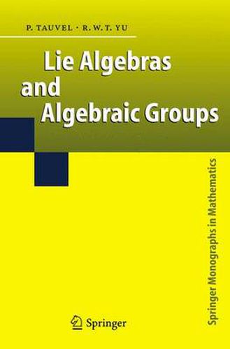 Cover image for Lie Algebras and Algebraic Groups