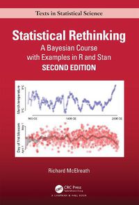 Cover image for Statistical Rethinking: A Bayesian Course with Examples in R and Stan