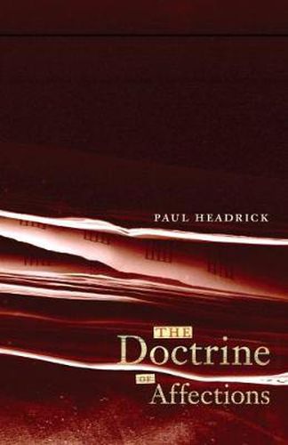 Cover image for The Doctrine of Affections