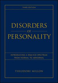 Cover image for Disorders of Personality: Introducing a DSM/ICD Spectrum from Normal to Abnormal