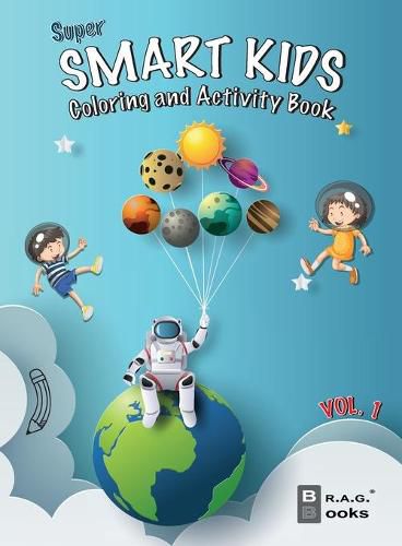 Cover image for Super Smart Kids: Coloring and Activity Book.