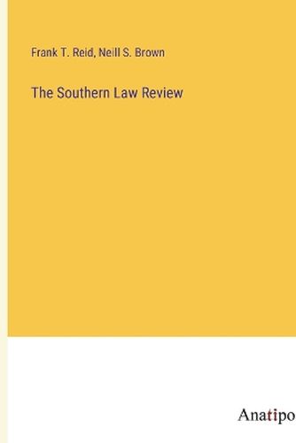 Cover image for The Southern Law Review