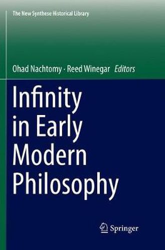 Cover image for Infinity in Early Modern Philosophy