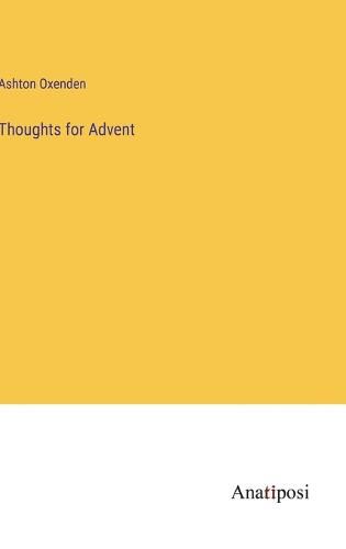 Cover image for Thoughts for Advent