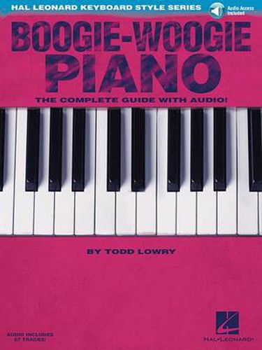 Cover image for Boogie-Woogie Piano: The Complete Guide with Audio!