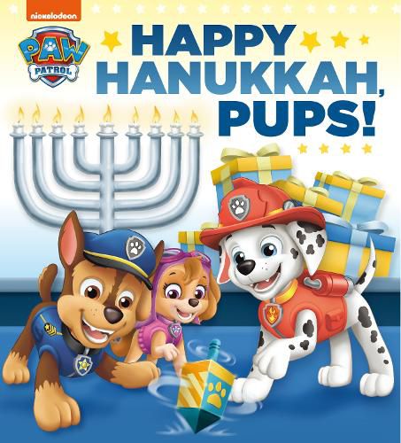 Cover image for Happy Hanukkah, Pups! (PAW Patrol)