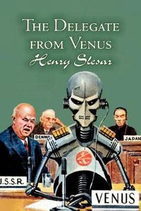 Cover image for The Delegate from Venus by Henry Slesar, Science Fiction, Fantasy