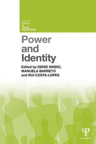 Cover image for Power and Identity: Perspectives from the social sciences