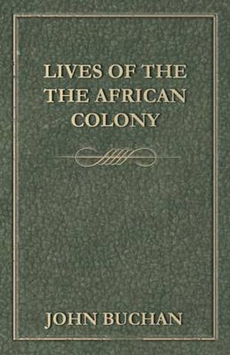 Cover image for The African Colony