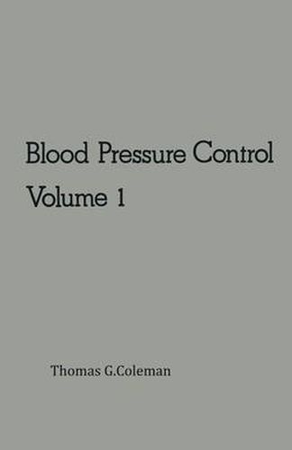 Cover image for Blood Pressure Control
