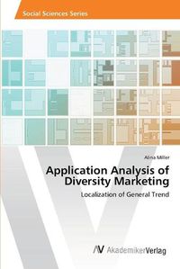 Cover image for Application Analysis of Diversity Marketing