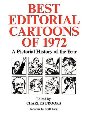 Cover image for Best Editorial Cartoons of the Year: 1972 Edition