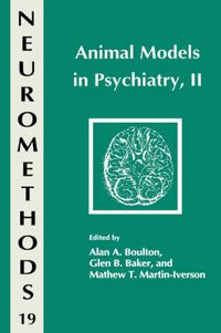 Cover image for Animal Models in Psychiatry, II