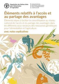 Cover image for Elements relatifs a l'acces et au partage des avantages