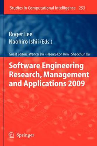 Cover image for Software Engineering Research, Management and Applications 2009