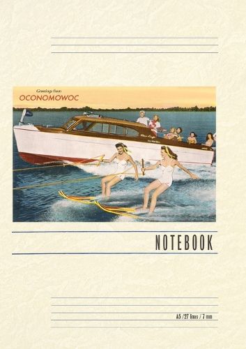 Cover image for Vintage Lined Notebook Greetings from Lake Oconomowoc