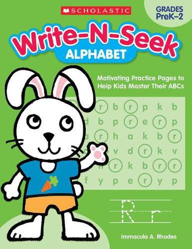 Cover image for Write-N-Seek: Alphabet: Motivating Practice Pages to Help Kids Master Their ABCs