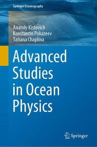 Cover image for Advanced Studies in Ocean Physics