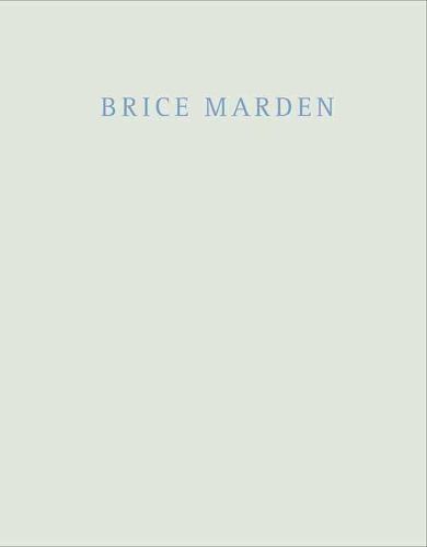Cover image for Brice Marden: Marbles and Drawings