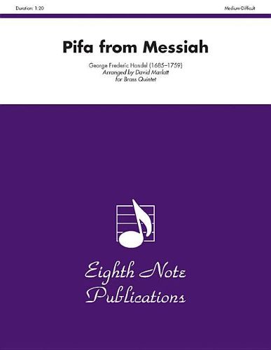 Cover image for Pifa (from Messiah): Score & Parts