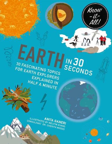 Cover image for Earth in 30 Seconds: 30 fascinating topics for earth explorers explained in half a minute