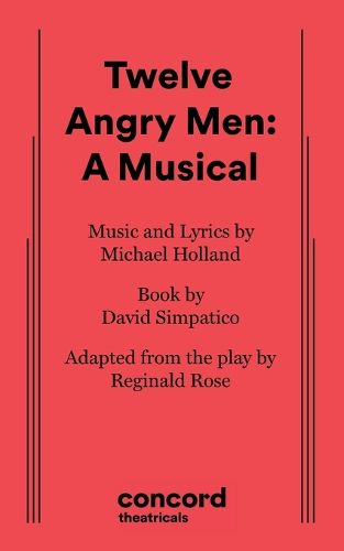 Cover image for Twelve Angry Men: A Musical