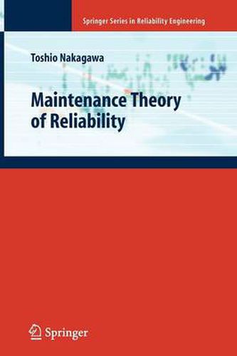 Cover image for Maintenance Theory of Reliability