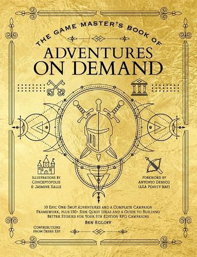 Cover image for The Game Master's Book of Adventures on Demand