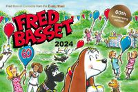 Cover image for Fred Basset Yearbook 2024
