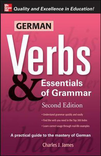 Cover image for German Verbs & Essential of Grammar, Second Edition