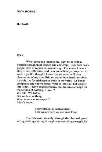 Cover image for New Roses