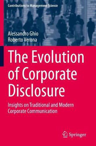 The Evolution of Corporate Disclosure: Insights on Traditional and Modern Corporate Communication