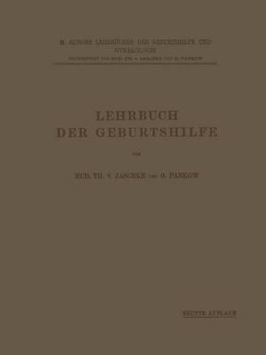 Cover image for Lehrbuch Der Geburtshilfe