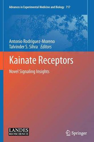 Cover image for Kainate Receptors: Novel Signaling Insights