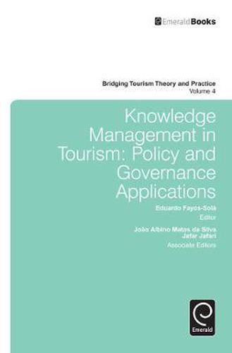 Cover image for Knowledge Management in Tourism: Policy and Governance Applications