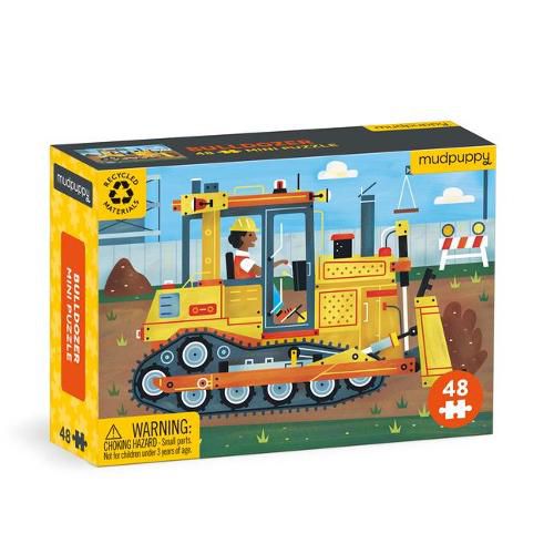 Bulldozer 48 Piece Mini Puzzle