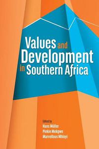 Cover image for Values and Development in Southern Africa