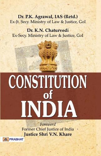 Cover image for Constitution of India