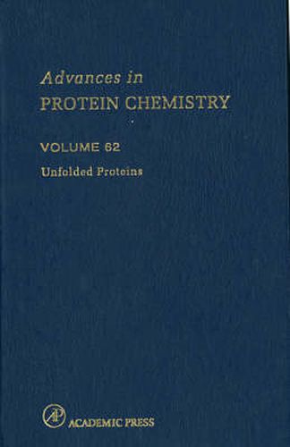 Cover image for Unfolded Proteins