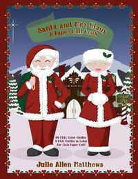 Cover image for Santa and Mrs Claus: A Paper Doll Book