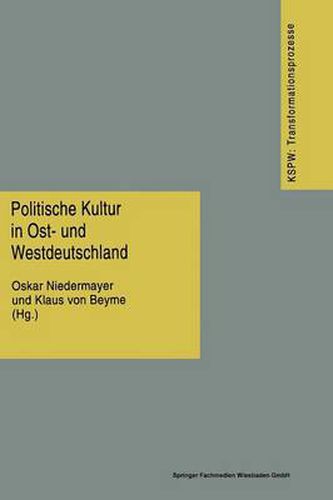 Cover image for Politische Kultur in Ost- Und Westdeutschland