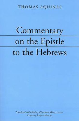 Commentary on the Epistle to the Hebrews