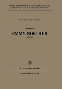 Cover image for Emmy Noether