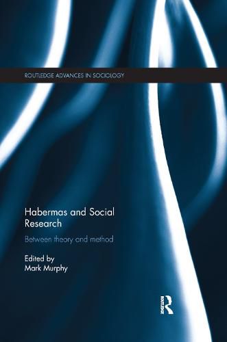 Cover image for Habermas and Social Research: Between Theory and Method