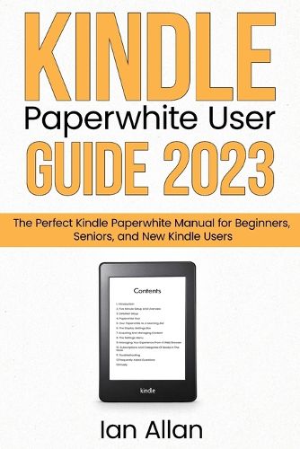 Cover image for Kindle Paperwhite User Guide 2023