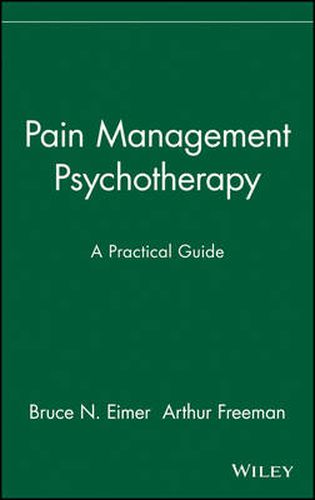 Cover image for Pain Management Psychotherapy: A Practical Guide