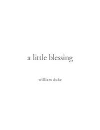 Cover image for A little blessing